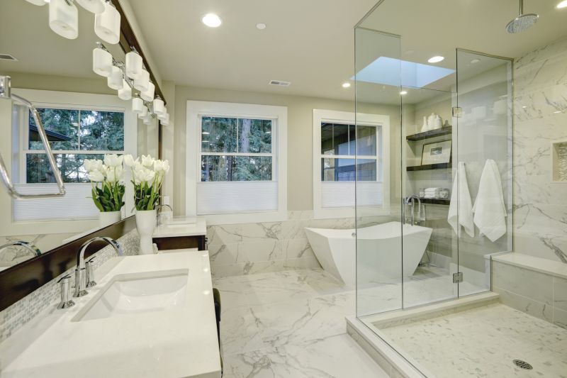 Luxurious Bathroom with Walk-In Shower