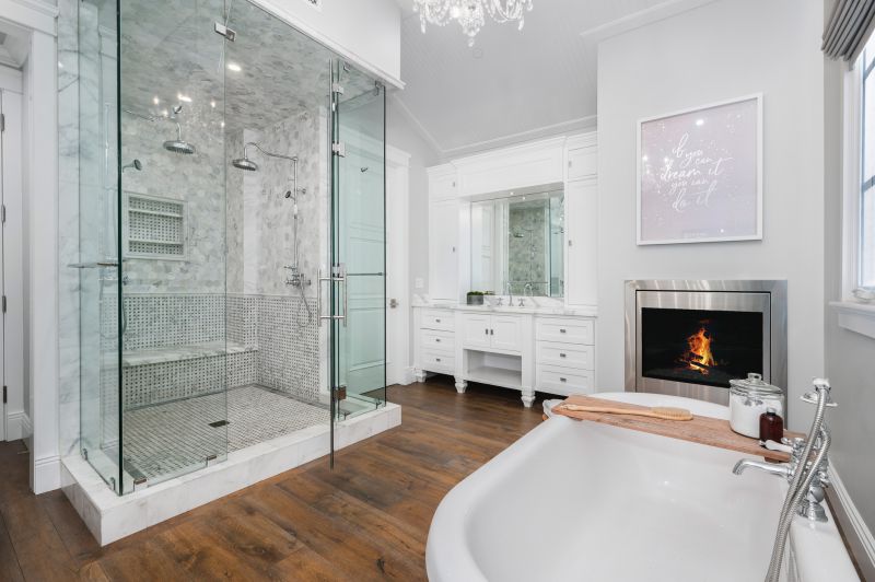 Spacious Master Bathroom with Walk-In Shower